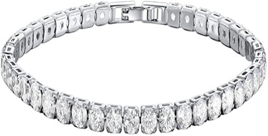 Bracelet 5MM Design Yellow Gold Color Cubic Zirconia
