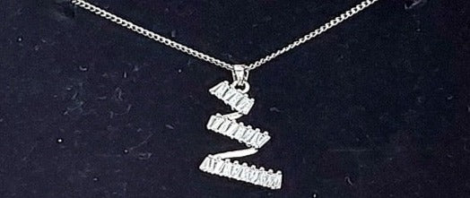 Great Gift Jewelry Set 4 pieces Bracelet Necklace Earrings Ring Semi Circles Design White Gold White Diamond Zircon Gift box