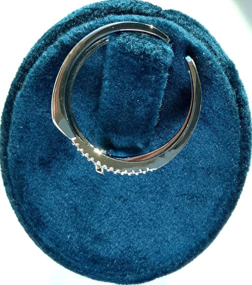 Ring Design Style Gold Color Zircon Adjustable