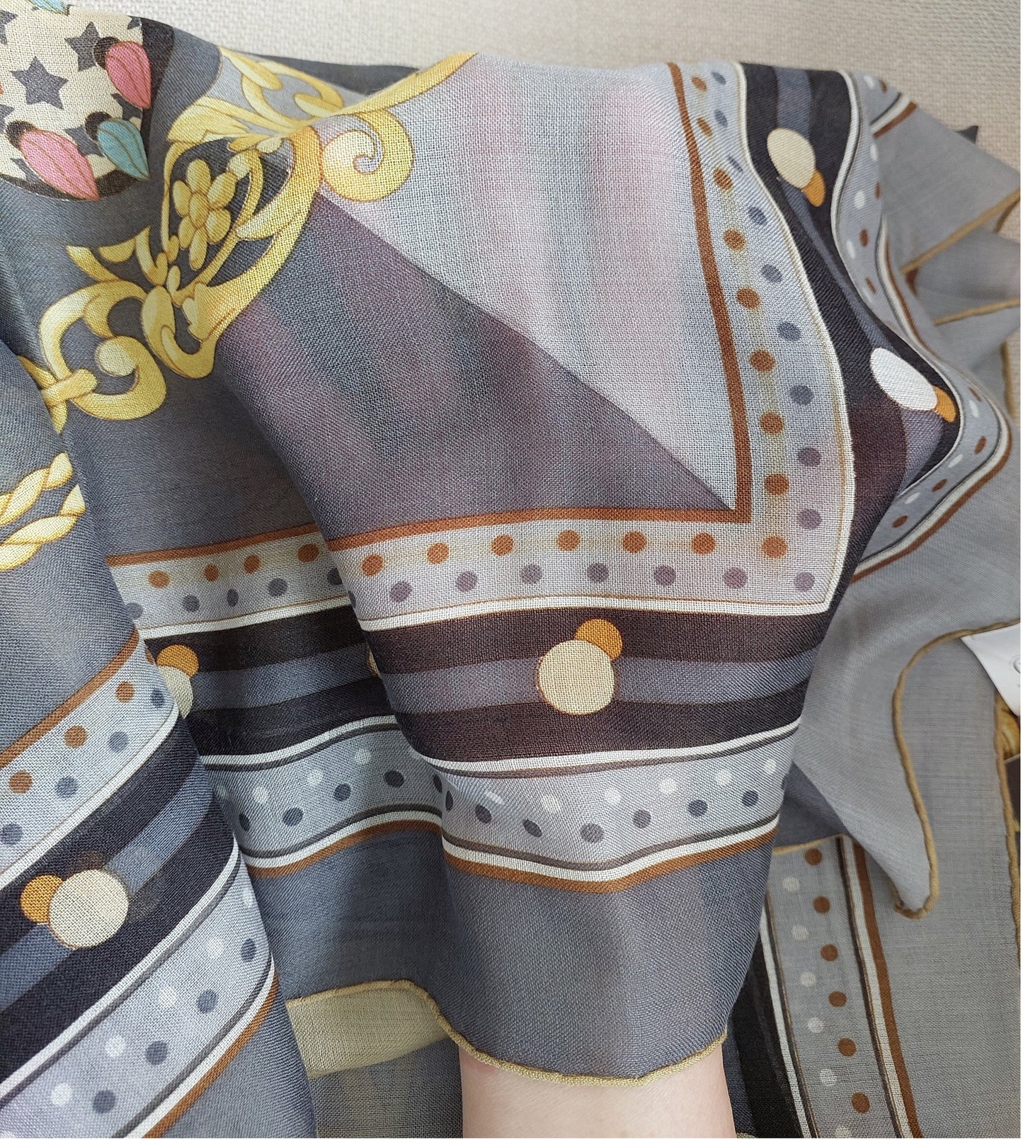 Woman Shawl Light Weight Cashmere and Silk 140 cm Black Grey Pink Yellow Colors Great Gift for Her