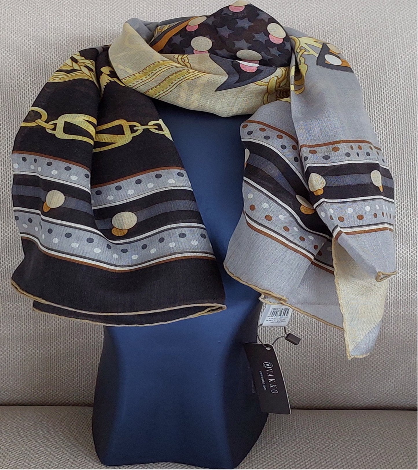 Woman Shawl Light Weight Cashmere and Silk 140 cm Black Grey Pink Yellow Colors Great Gift for Her