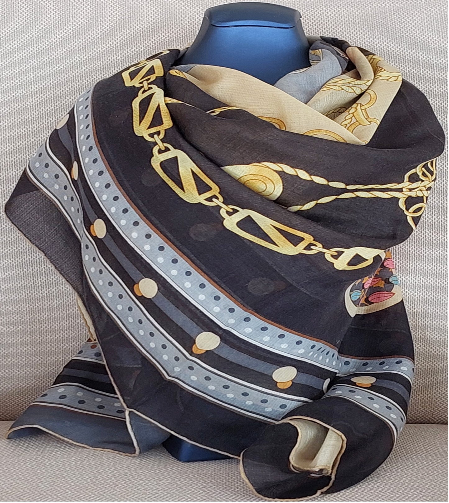 Woman Shawl Light Weight Cashmere and Silk 140 cm Black Grey Pink Yellow Colors Great Gift for Her