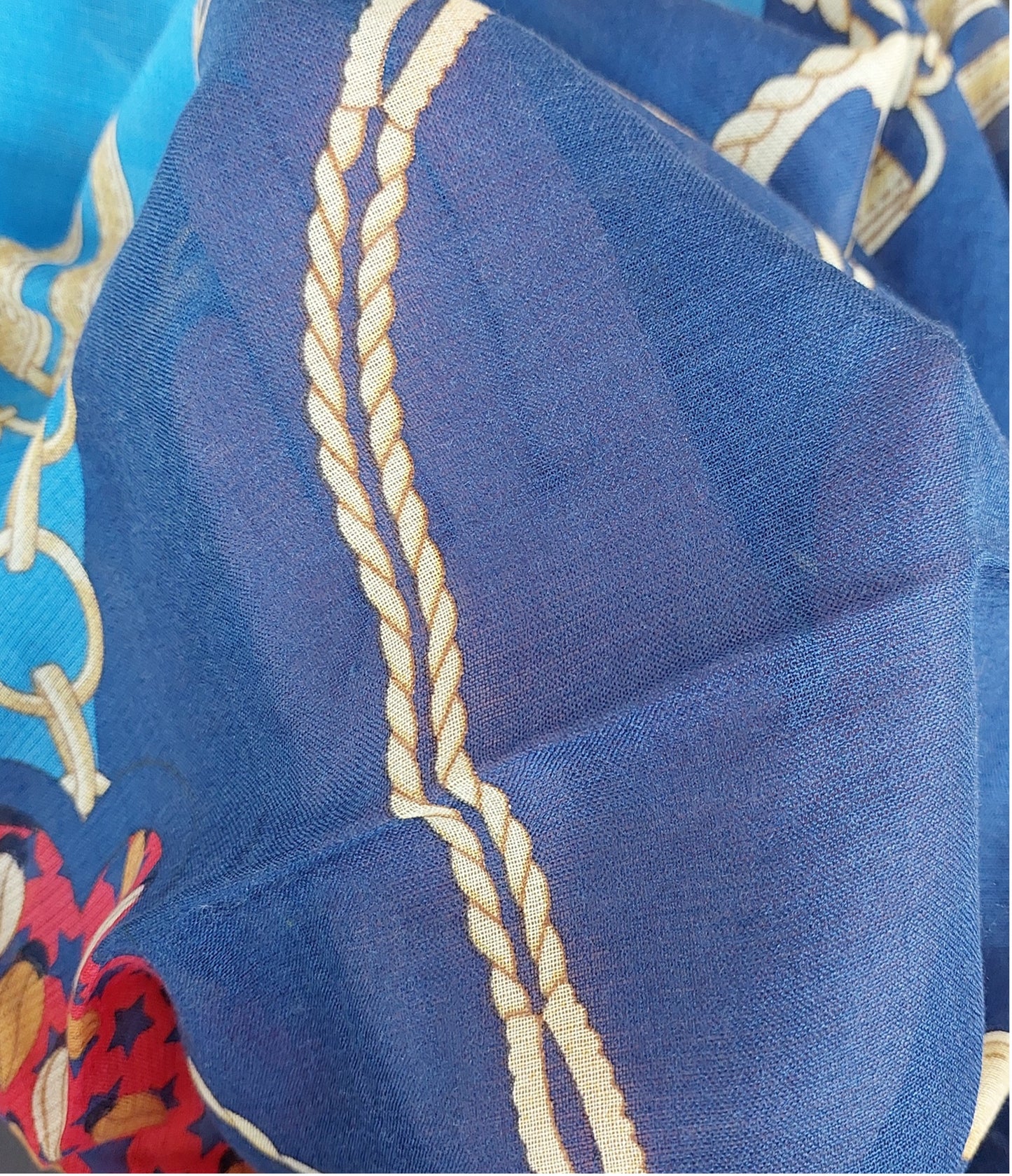 Woman Shawl Light Weight Cashmere and Silk 140 cm Red Navy Blue Yellow Colors Great Gift for Her