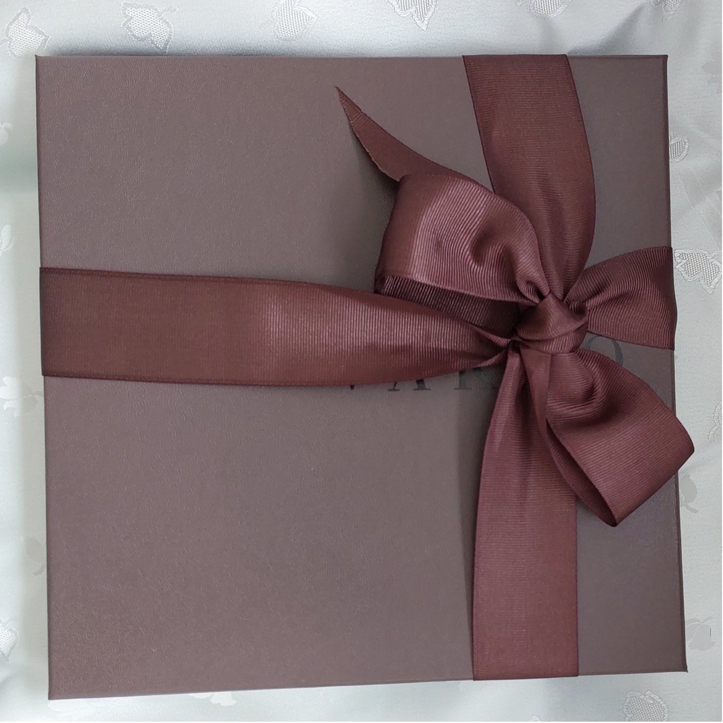 Woman Scarf 100% Silk Twill 90x90 “Flowers Bouquet” Design Pink Colours Hand-rolled Designer style Great Valentine's Gift for Her