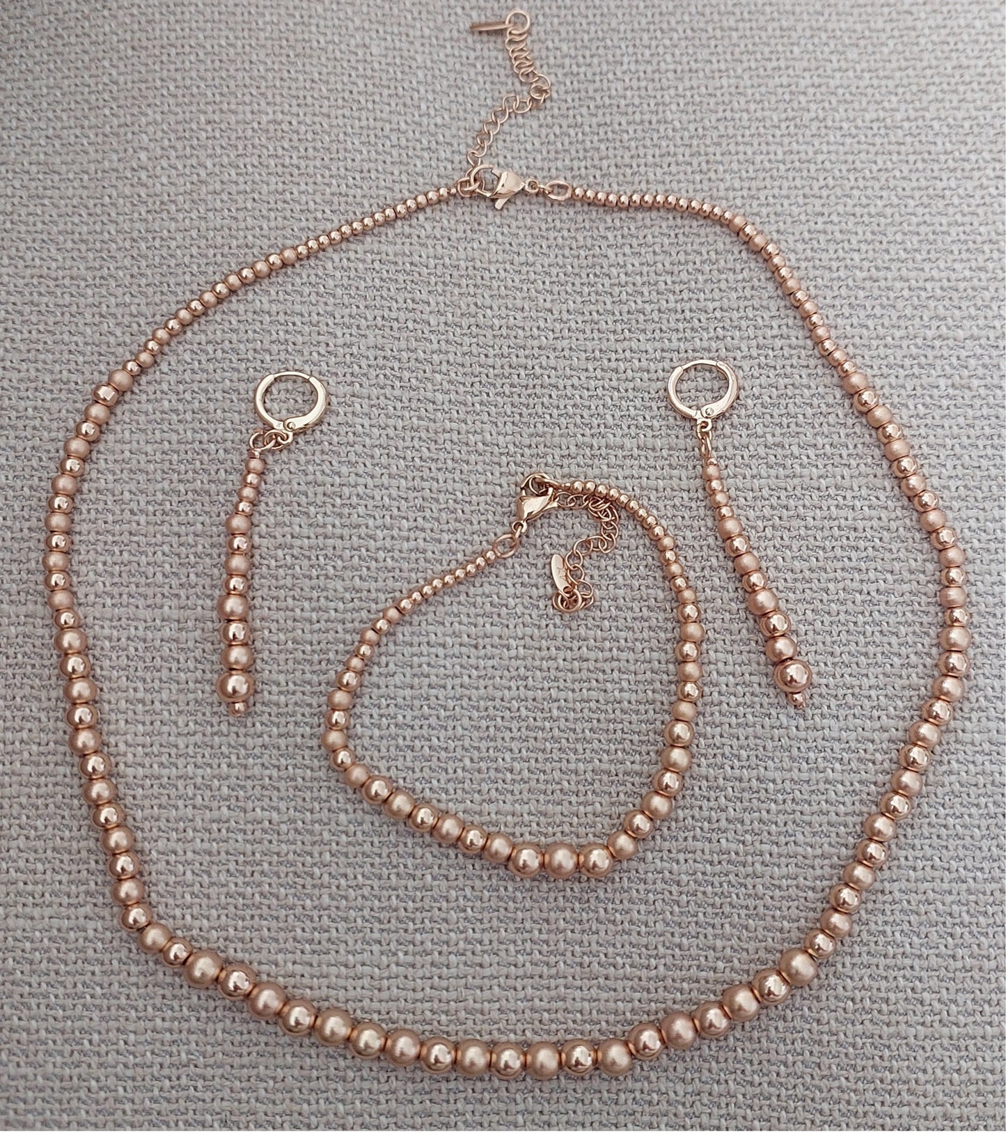 Ohrringe Multi-Circles Goldfarbe Zirkonia