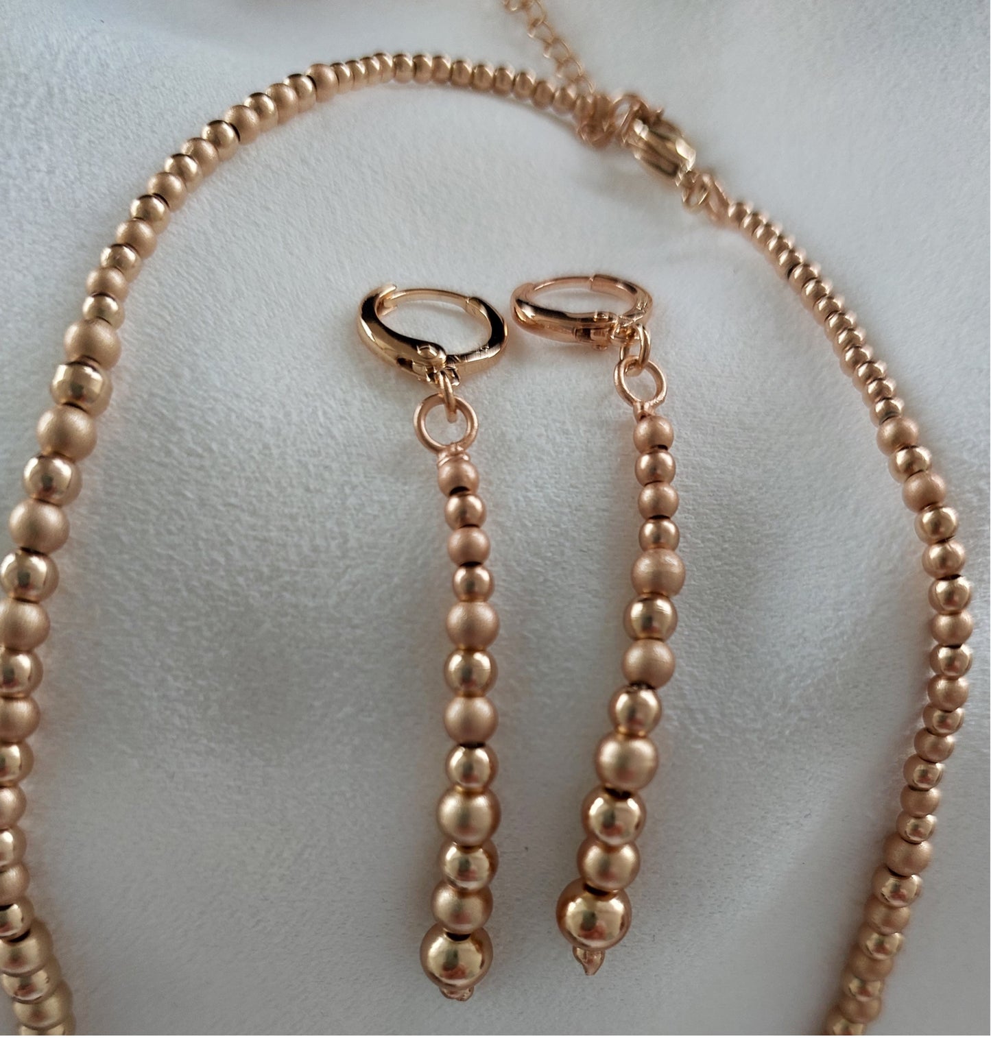 Ohrringe Multi-Circles Goldfarbe Zirkonia