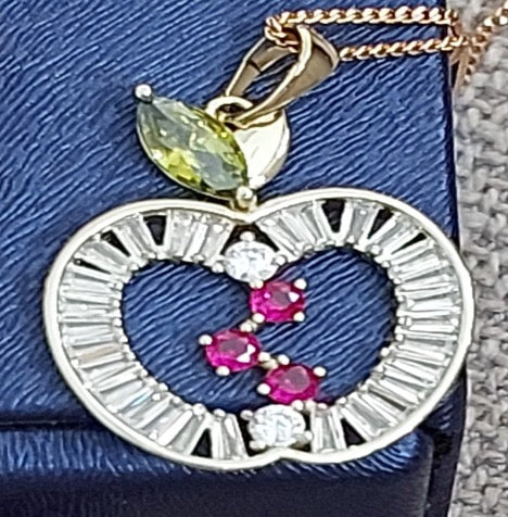 Ohrringe Multi-Circles Goldfarbe Zirkonia