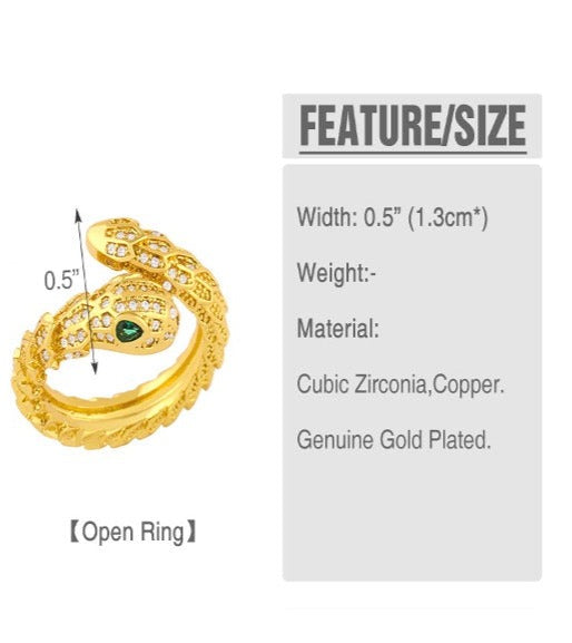 Boucles d'Oreilles Multi-Cercles Doré Zirconium