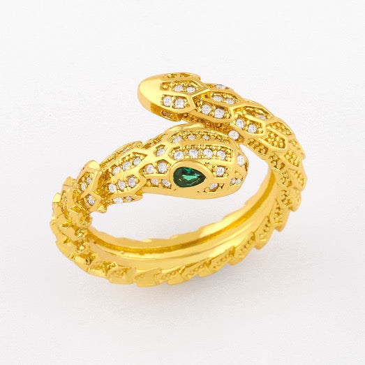 Boucles d'Oreilles Multi-Cercles Doré Zirconium
